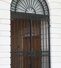 Wrought Iron Gates & Overthrow by Topp & Co