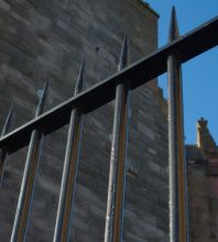 New gates for the High School Yard Steps in Edinburgh