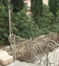 Wrought iron gates by Topp & Co.