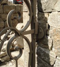 Wrought iron gates by Topp & Co.