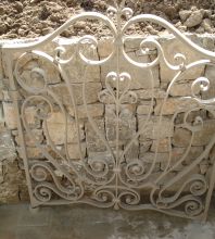 Wrought iron gates by Topp & Co.
