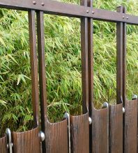 Wrought iron driveway gates by Topp & Co