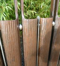 Wrought iron driveway gates by Topp & Co